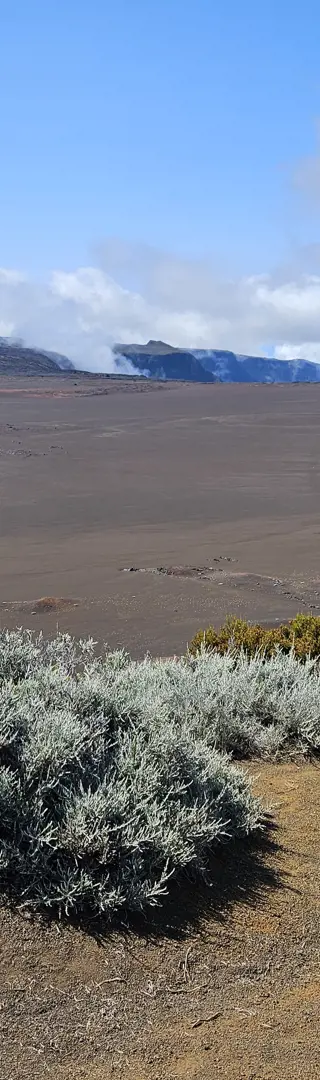 Der Vulkan, der die Insel prägt